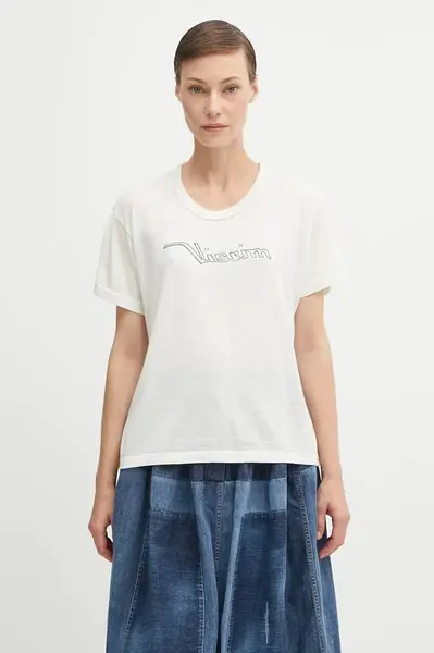 Visvim Vlněné tričko Visvim carree tee s/s