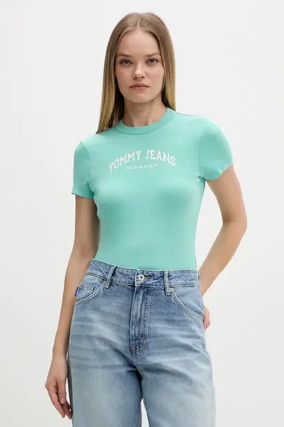 Tommy Jeans basic tričko dámské bavlněné