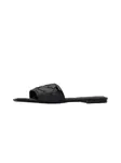 Calvin Klein Šľapky 'Woven Strap Flat'  čierna