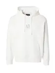 ARMANI EXCHANGE Mikina  hnedá / šedobiela
