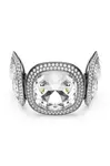 Swarovski  náramek dámský kovový se  krystalem UNA
