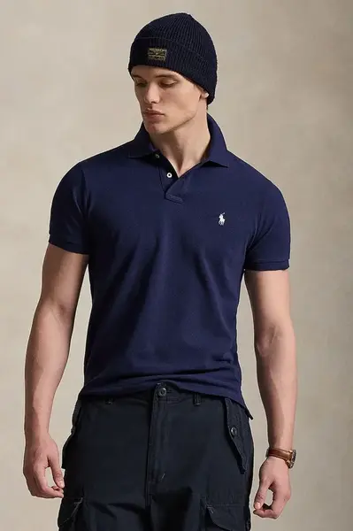 Polo Ralph Lauren polo tričko pánske bavlnené