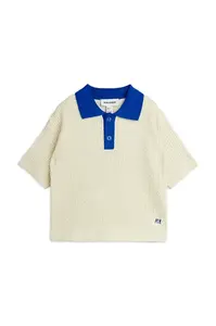 Mini Rodini svetrové polo dětské bavlněné Cable