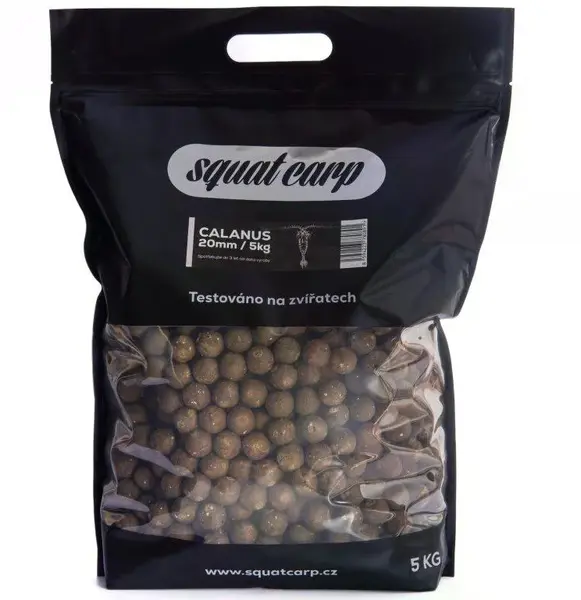 Squat carp boilies calanus - 5 kg 20 mm