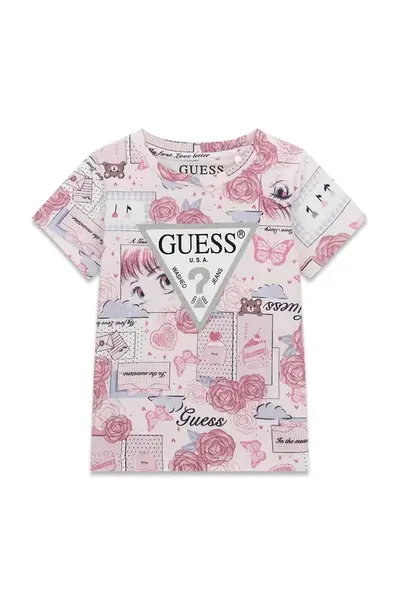 Guess tričko detské bavlnené s elastanom