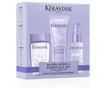 Dárková cestovní sada pro blond vlasy Kérastase Blond Absolu Essentials Set For Blonde Hair + dárek zdarma