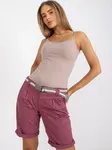 Shorts-D63990Z63080Z-dark pink