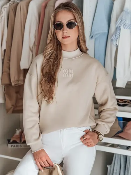Dámska oversize mikina s nášivkou LOVASON