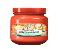Hloubkově pečující maska pro poškozené vlasy Garnier Fructis Goodbye Damage Keratin Hair Bomb - 320 ml + dárek zdarma