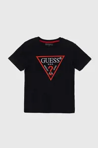 Guess Dětské bavlněné tričko Guess