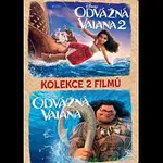 Různí interpreti – Odvážná Vaiana kolekce 1+2 DVD