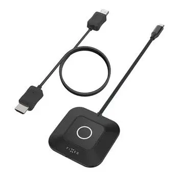 Bezdrátový HDMI Adaptér FIXED AirLink, 100W, PD 3.0, černá