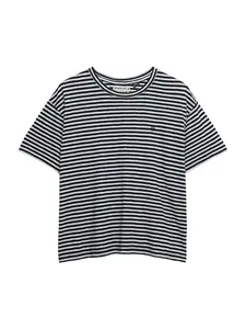 Superdry & Co Tričko 'Studios'  čierna / biela