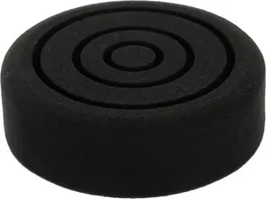 KRAFT&DELE Lešticí houba 150 mm, černá KD3062