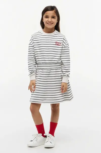 Tommy Hilfiger šaty s bavlnou