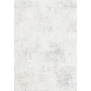 Dieter Knoll TKANÝ KOBEREC, 200/290 cm bílá