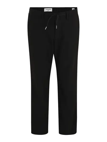 Jack & Jones Plus Nohavice  čierna