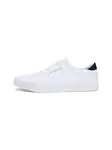 TOMMY HILFIGER Nízke tenisky  tmavomodrá / biela