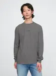 GAP Textured T-shirt with logo - Men's