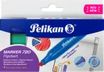 Pelikan - Popisovač permanentní 720 4 ks