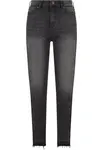 Urban Classics Džínsy  čierny denim