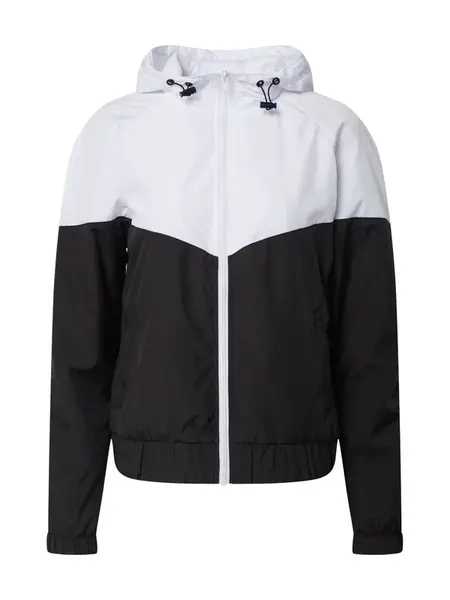 Urban Classics Prechodná bunda  čierna / biela