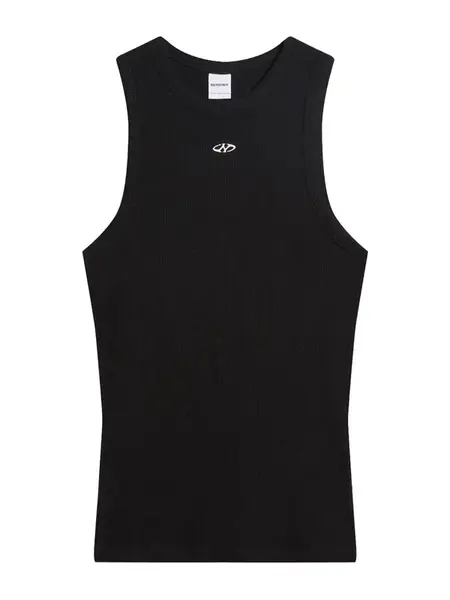 Bershka Tričko  čierna / biela