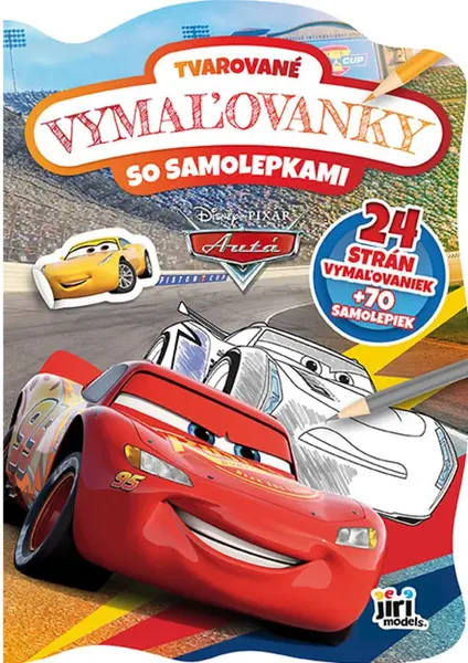 Tvarované maľovanky Autá