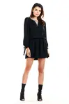 Awama Woman's Dress A268 Black