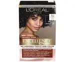 Permanentní barva Loréal Excellence Universal Nudes 1U černá - L’Oréal Paris + dárek zdarma