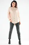 Awama Woman's Shirt A525 Beige