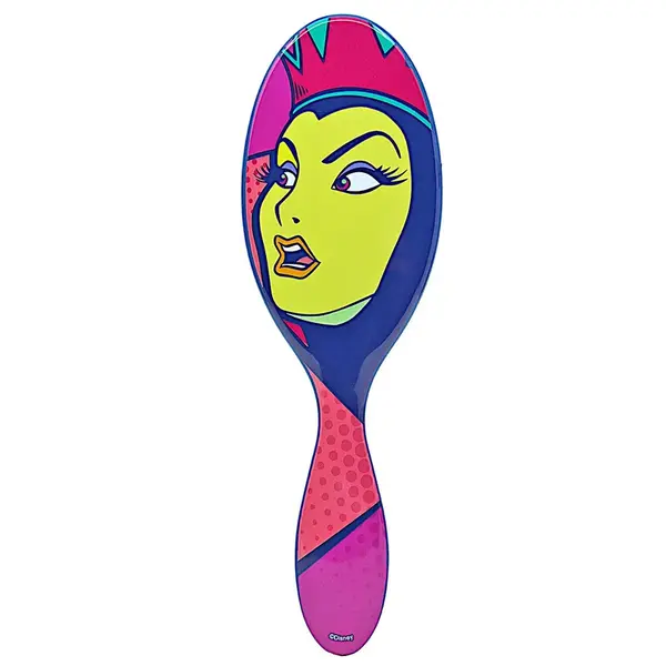 Kartáč na rozčesávání vlasů Wet Brush Original Detangler Disney Villains Evil Queen - tmavě modrý (0217277) + dárek zdarma