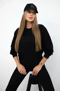 Bavlněná souprava kalifornská černá