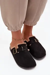Dámské pantofle s kožešinou Sylisse