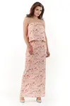 Awama Woman's Dress A219 Pink