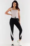 Awama Woman's Trousers A496 Black/Beige