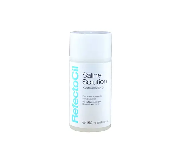 Fyziologický solný roztok pro odstranění mastnoty RefectoCil Saline Solution - 150 ml (2230) + dárek zdarma