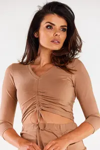 Infinite You Woman's Blouse M304 Beige