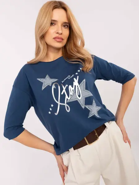 Blouse-CLM-BZ-0016.84-dark blue
