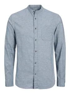 JACK & JONES Košeľa 'JJEBand'  modrá melírovaná