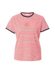 TOMMY HILFIGER Tričko  námornícka modrá / červená / biela