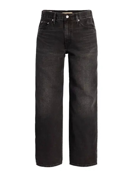 LEVI'S ® Džínsy 'BAGGY DAD'  čierny denim