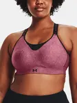 Under Armour Podprsenka UA Infinity High Hthr Bra-RED - Dámské