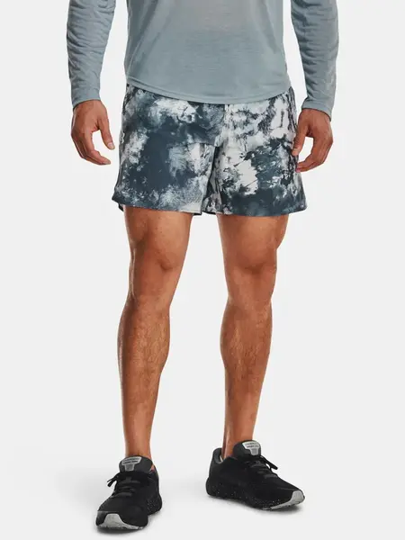 Nohavice a kraťasy pre mužov Under Armour - modrá