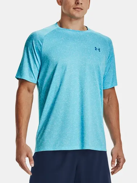 Under Armour T-Shirt UA Tech 2.0 Nova SS-BLU - Mens