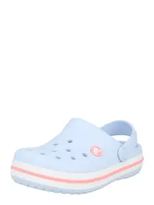 Crocs Sandále  pastelovo modrá / staroružová / biela