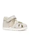 Geox sandály dětské kožené SANDAL MACCHIA
