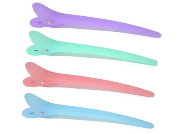 Klipsa do vlasů Duko 3613, 11,5 cm - plastová, 1 ks (3613-mix)