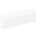 Brusný blok na nehty Sibel - bílý, 9,5 x 2,5 cm (7301391)