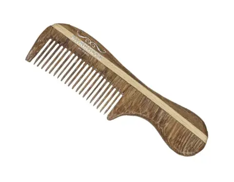 Hřeben z palisandrového dřeva Sibel Barburys Rosewood Pocket Mini - 7,4 x 2,4 cm (8482207)